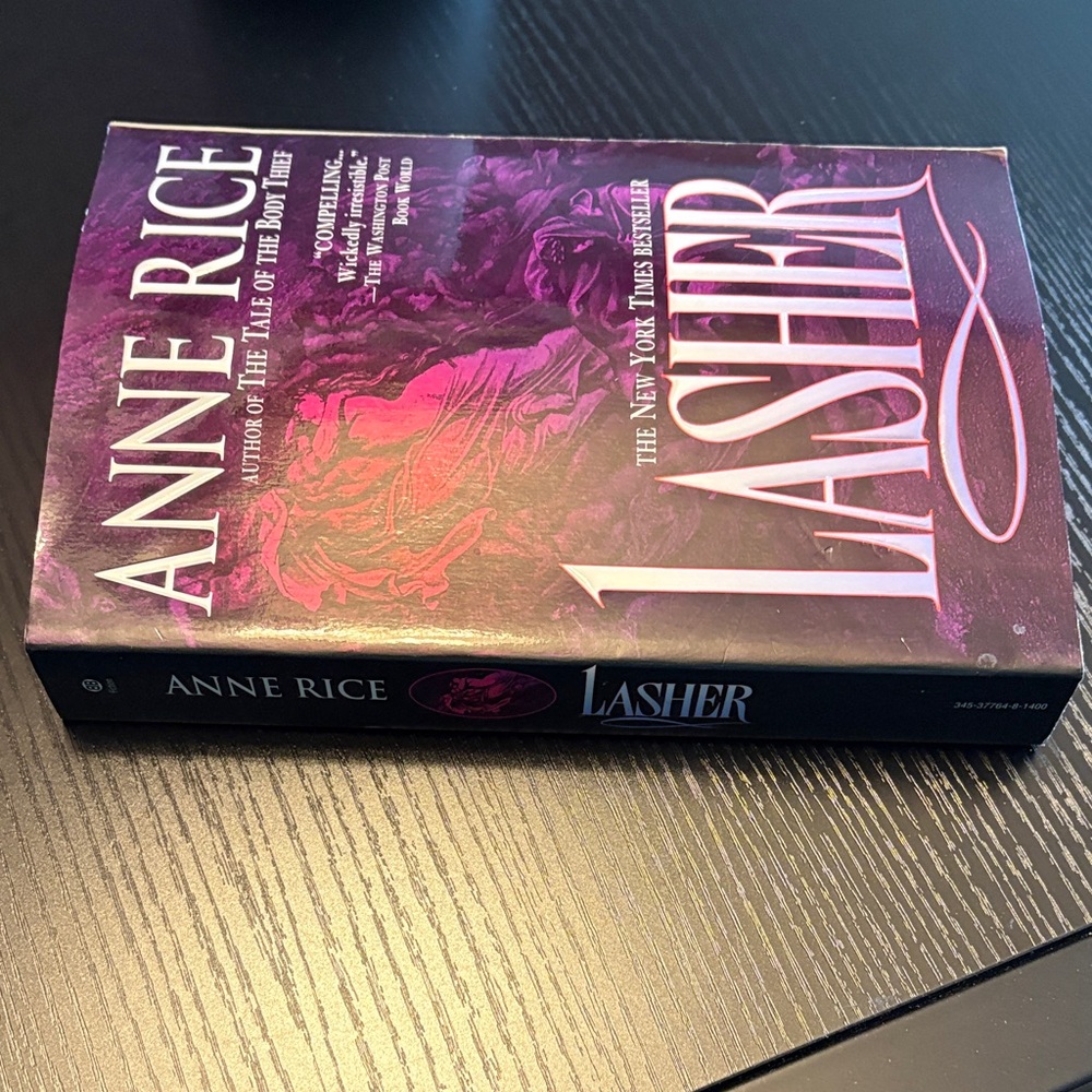 'Lasher' Paperback Book by Anne Rice - Picture 6 of 8